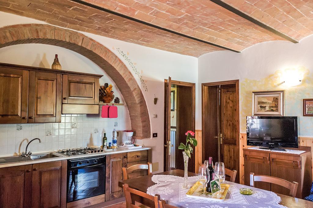 La Casanuova Villa Lajatico Kamer foto