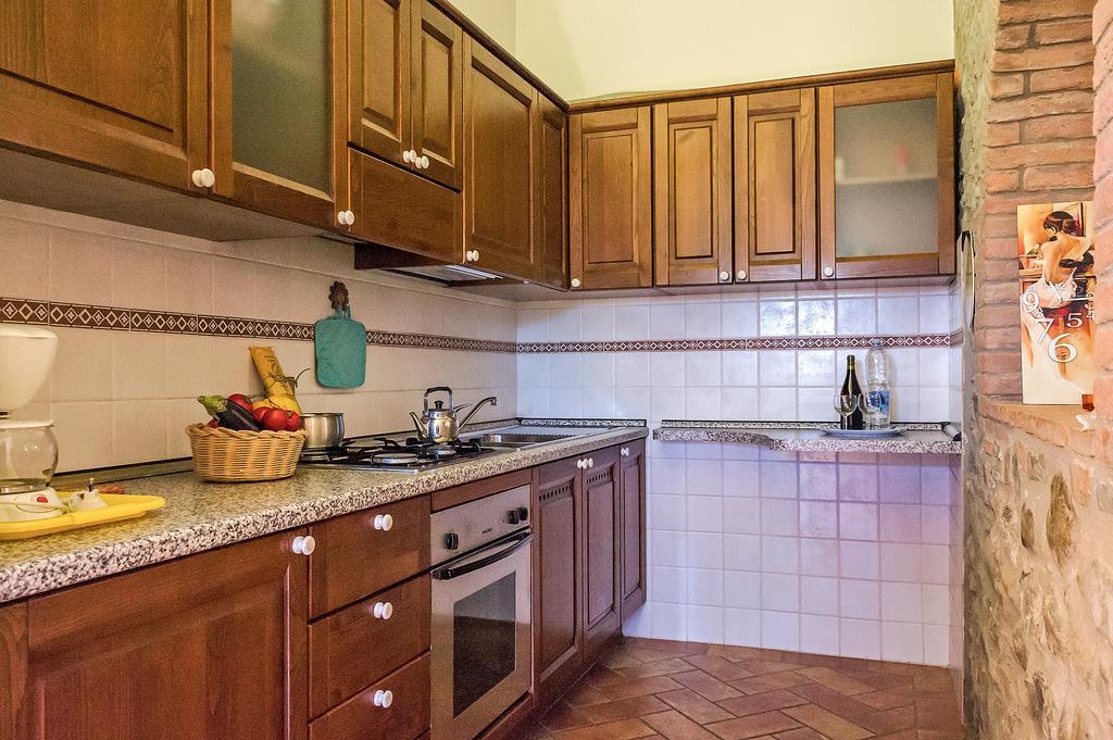 La Casanuova Villa Lajatico Kamer foto