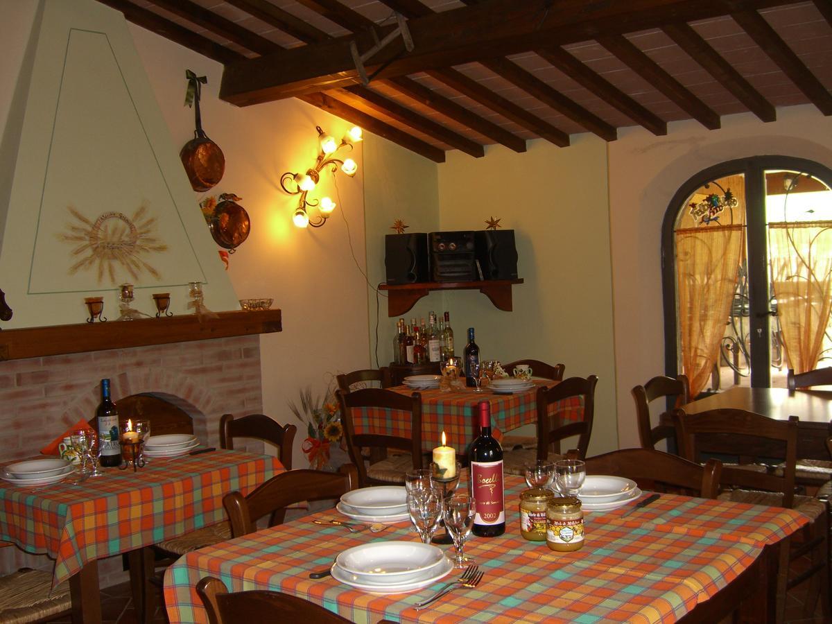 La Casanuova Villa Lajatico Buitenkant foto